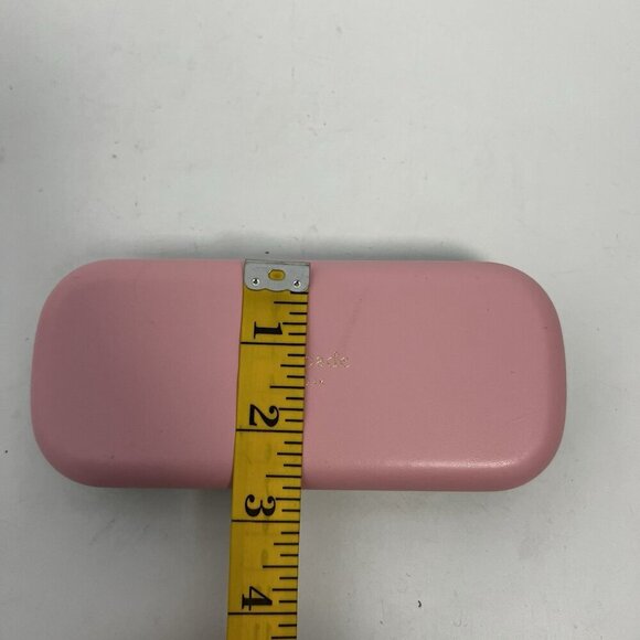 Kate Spade Authentic Hard Clamshell Eyeglasses Case - Pink Green - Picture 7 of 11